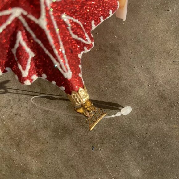 NEIMAN MARCUS Christmas Collectible 2010 GLASS ORNAMENT Tree Decoration - Picture 8 of 16